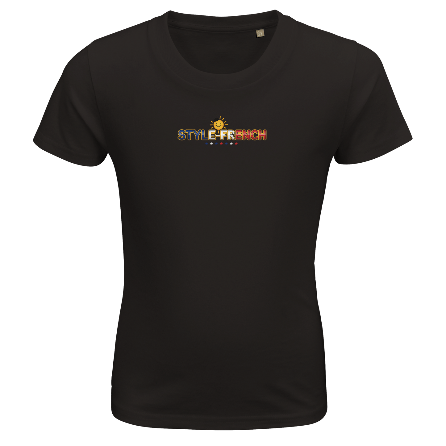 Organic slim-fit T-shirt for boys Little Knight of France | SOL'S Pioneer Kids 03578