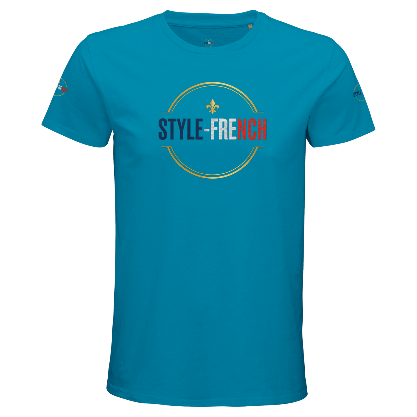 T-Shirt Homme de France – Coton Bio Premium à Col Rond