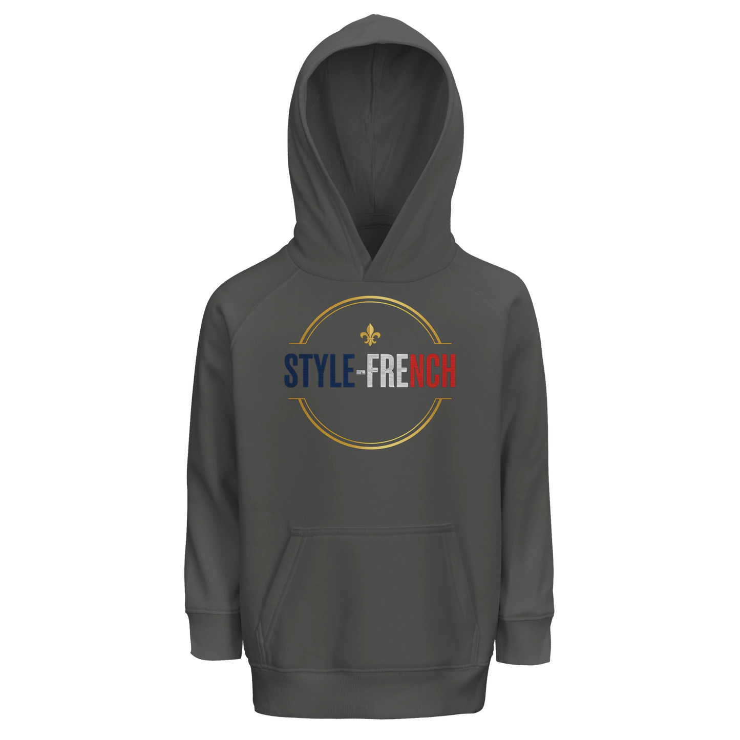 Sweat à capuche enfant - Petit Génie Français - Coton Bio
