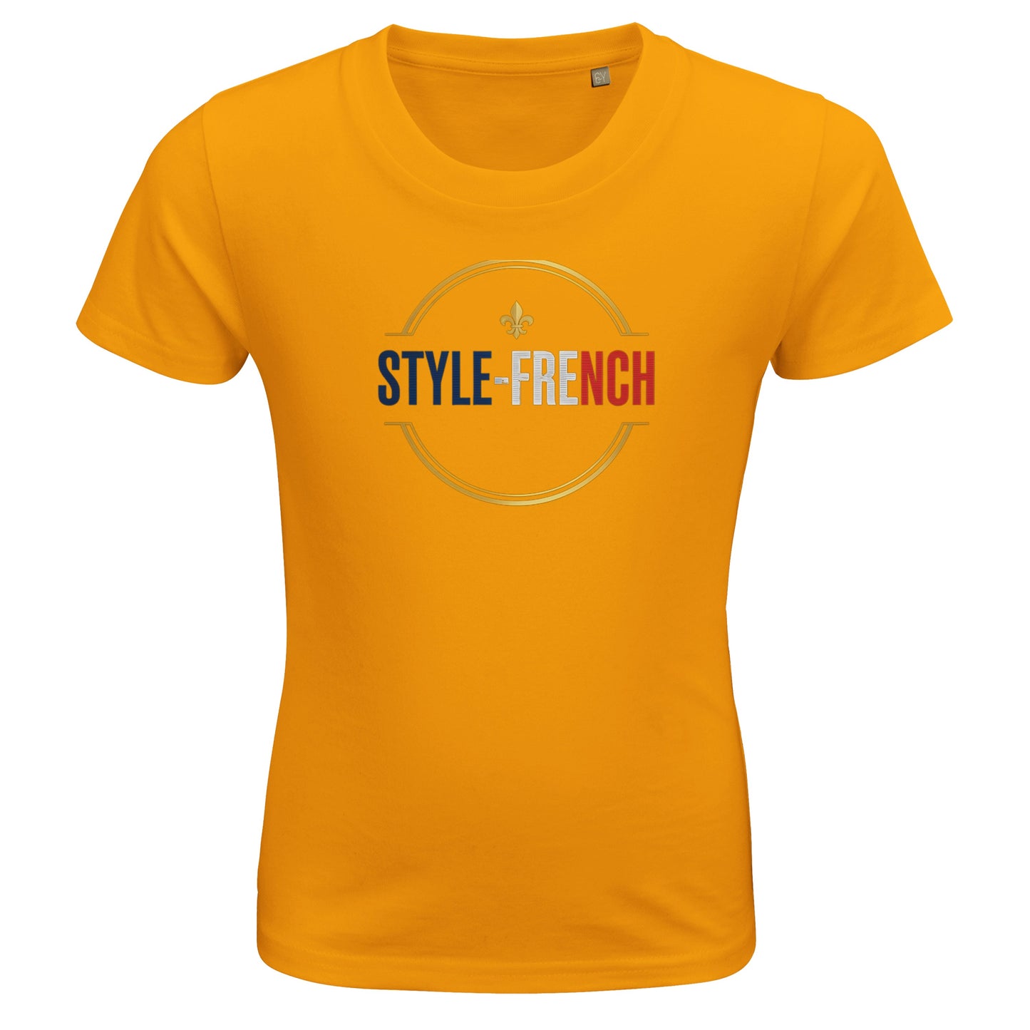 T-Shirt Fille - La Petite Française Qui Rêve Grand - 100% Coton Bio