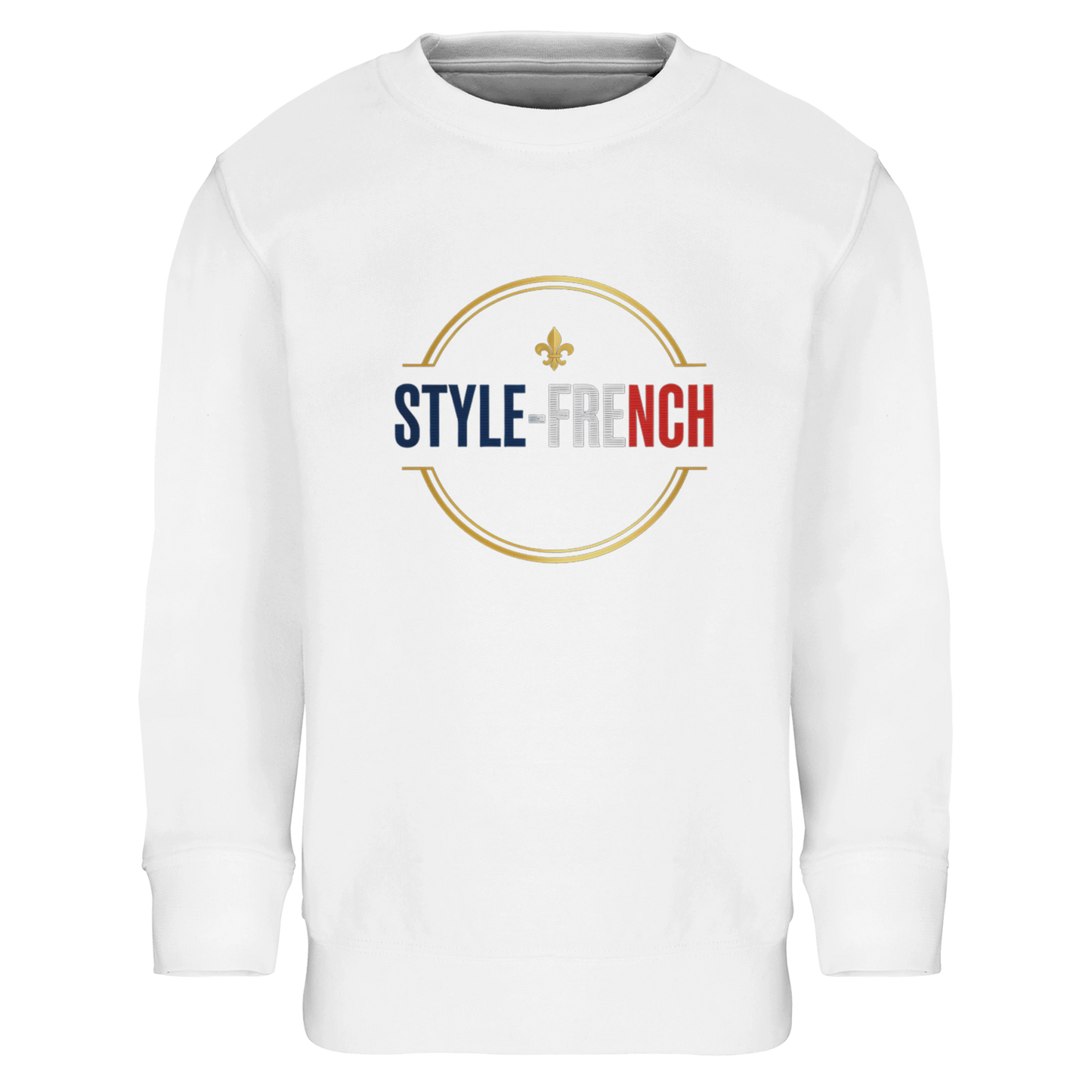 Sweat-shirt Enfant Éco-Responsable - Design Super Français