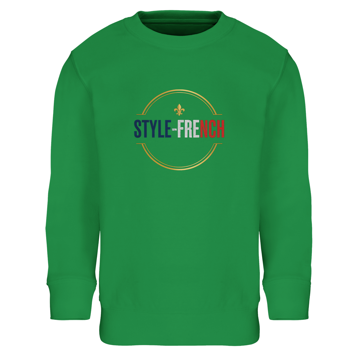 Sweat-shirt Garçon Petit Patriote - Coton Recyclé Confortable
