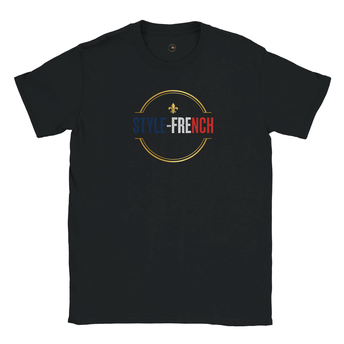 T-shirt Homme 'Vive la France' – Coton Premium, Coupe Classique
