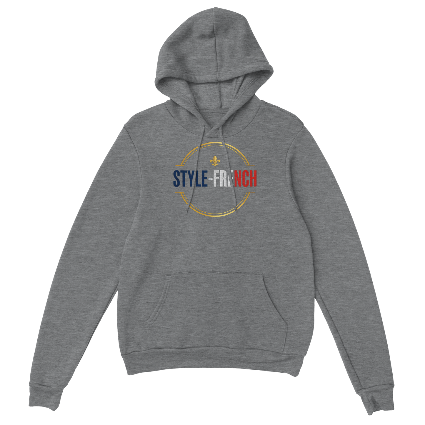Sweat à Capuche Homme "Chauvin et Fier l'être" – Confort Premium et Design Patriotique