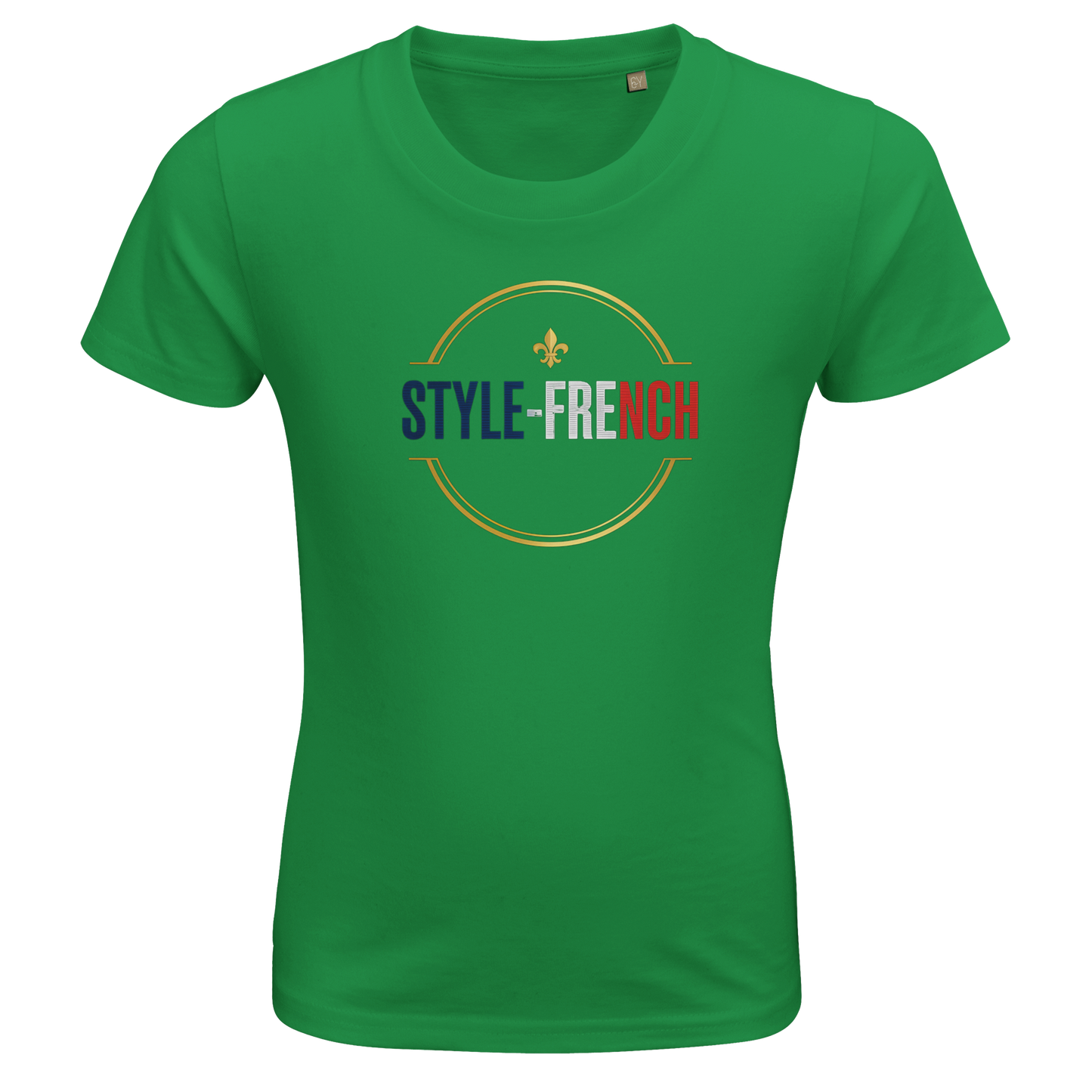 T-shirt Fille « Ma France je t'aime » - Coton Bio Premium