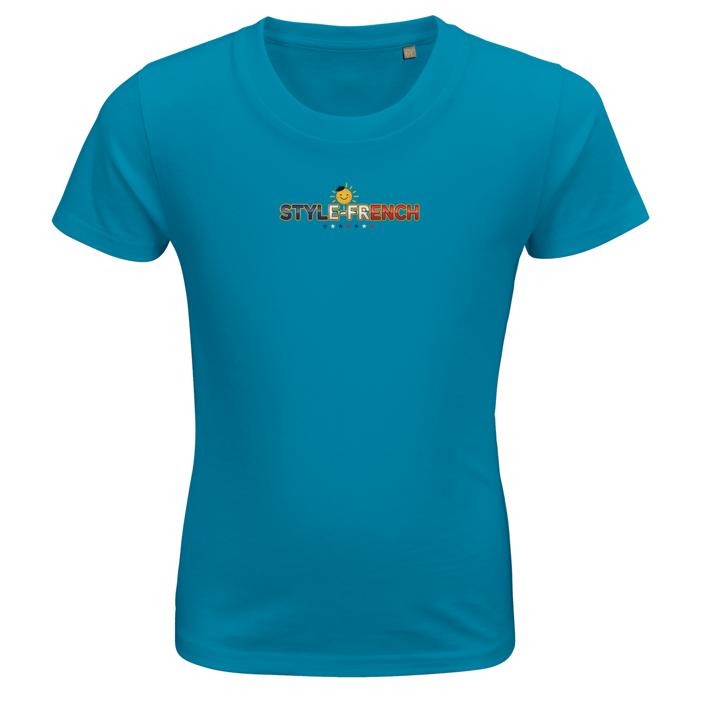 Organic slim-fit T-shirt for boys Little Knight of France | SOL'S Pioneer Kids 03578