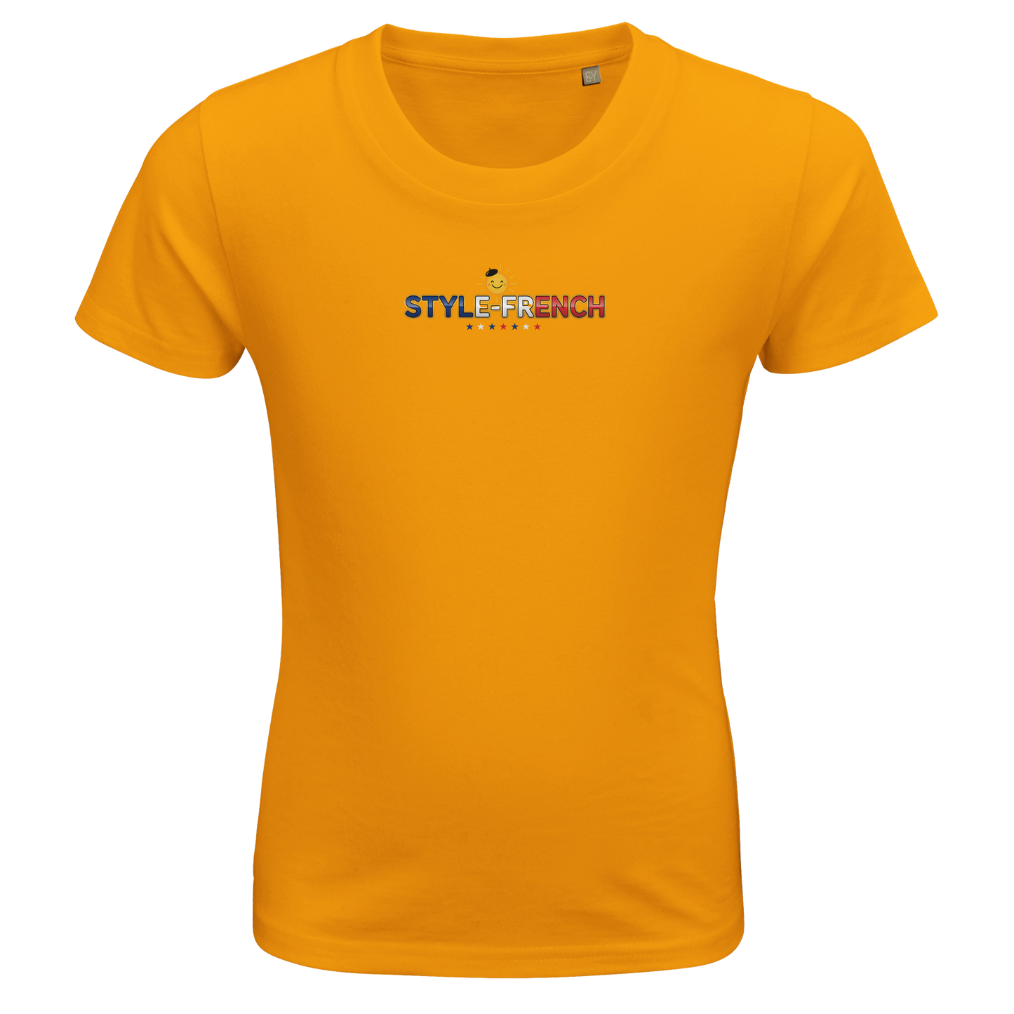 Organic slim-fit T-shirt for boys Little Knight of France | SOL'S Pioneer Kids 03578