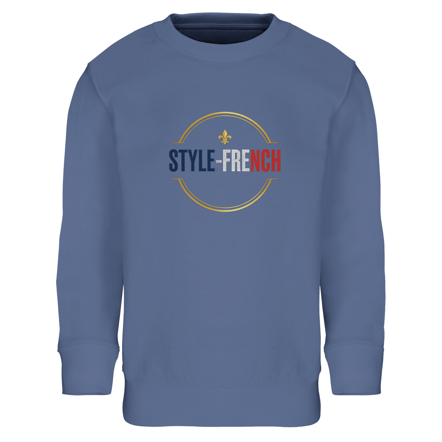 Ma France Je T'aime Sweat-shirt pour Enfant - Coton Bio Confortable
