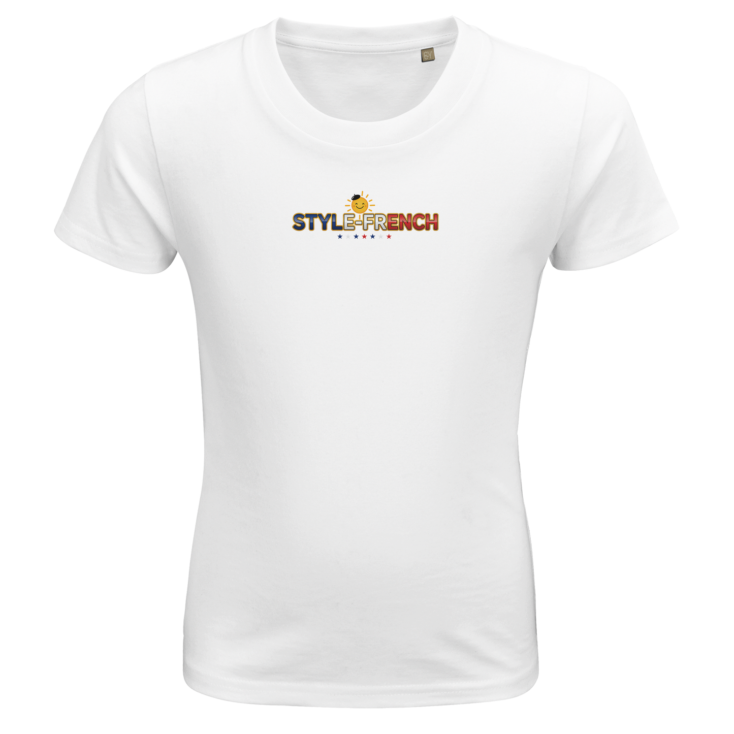 Organic slim-fit T-shirt for boys Little Knight of France | SOL'S Pioneer Kids 03578