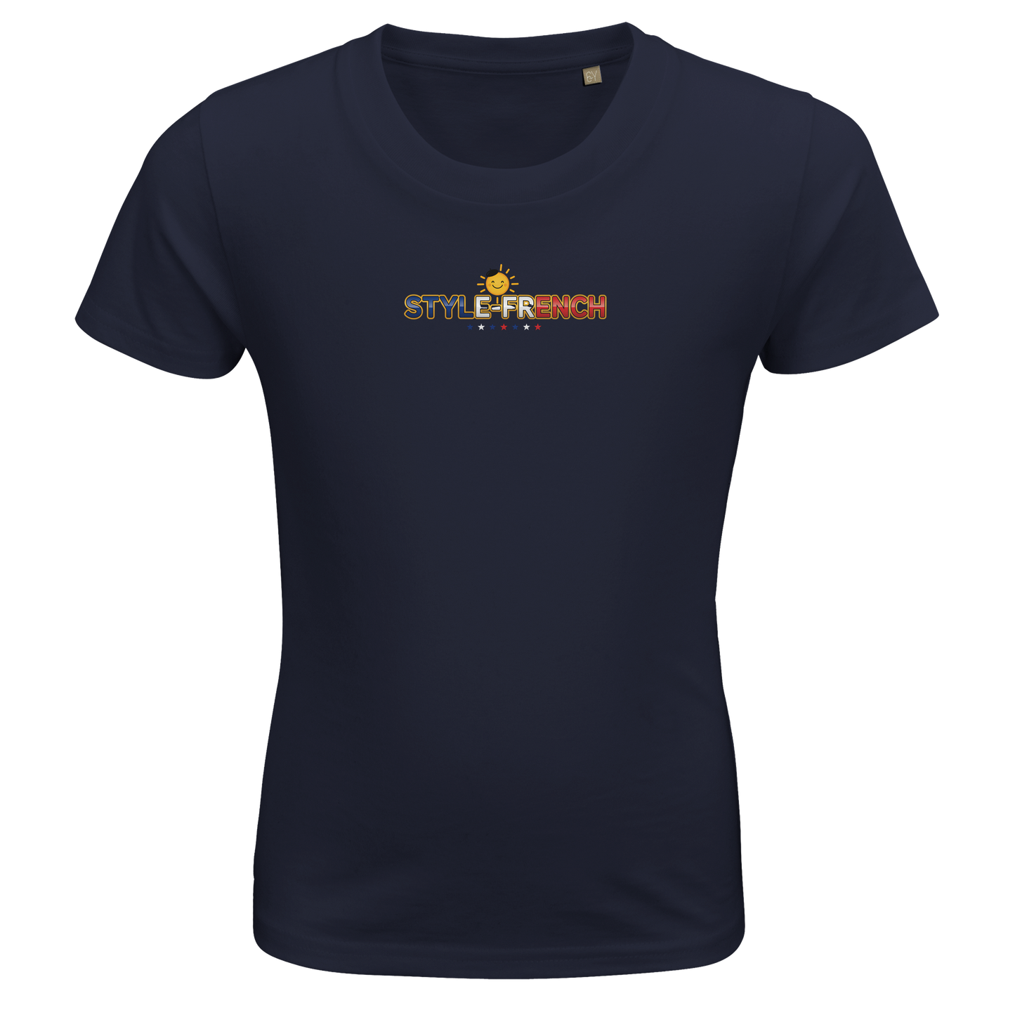 Organic slim-fit T-shirt for boys Little Knight of France | SOL'S Pioneer Kids 03578