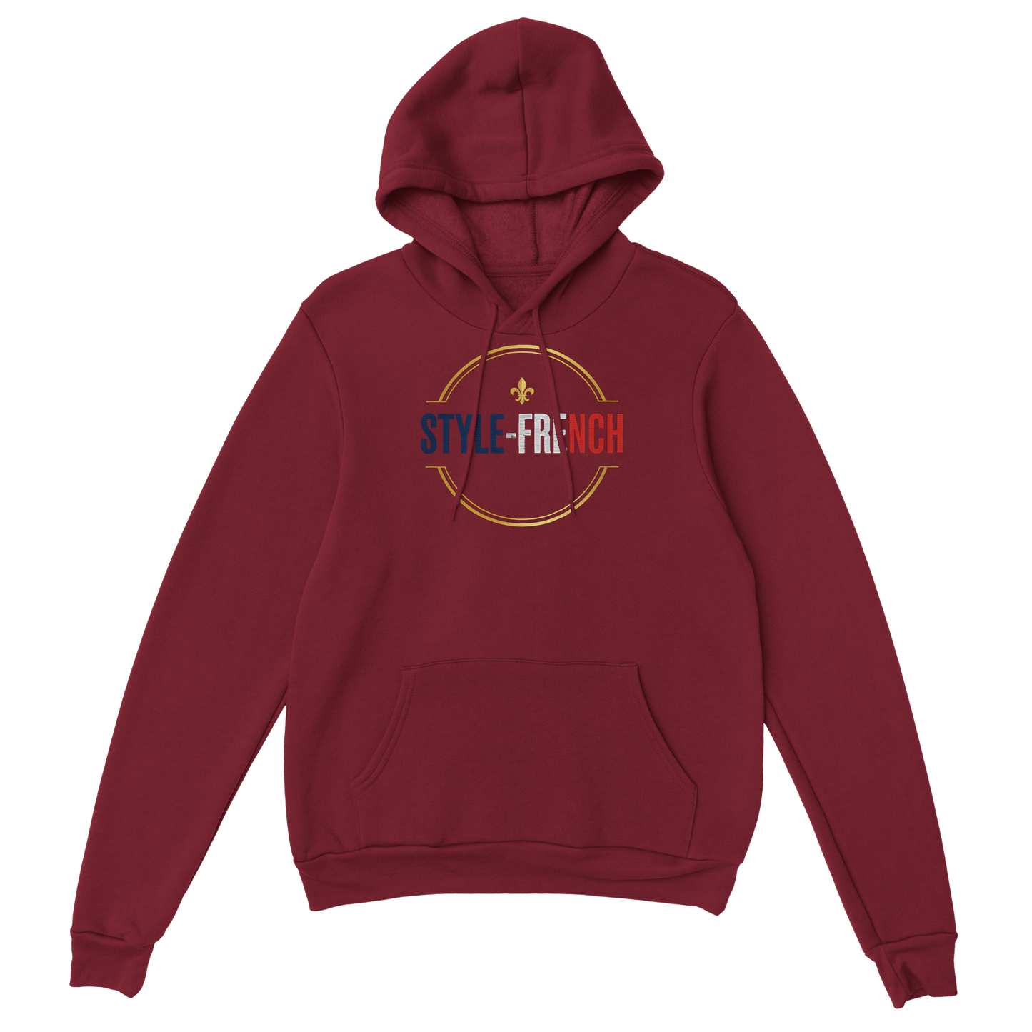 Sweat à Capuche Homme "Chauvin et Fier l'être" – Confort Premium et Design Patriotique
