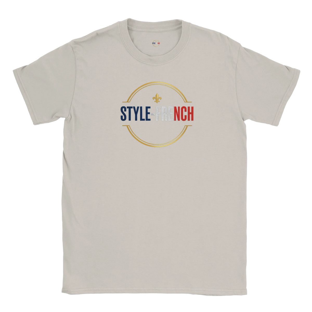 T-shirt Homme 'Vive la France' – Coton Premium, Coupe Classique