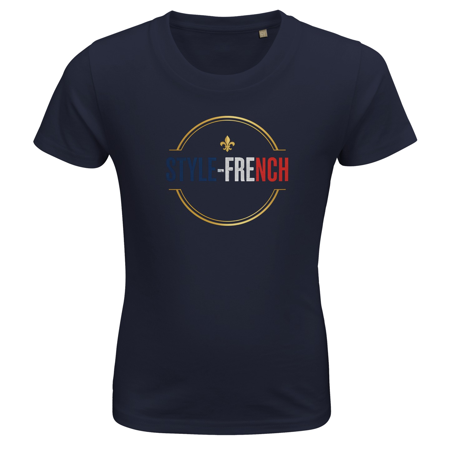T-shirt Fille « Ma France je t'aime » - Coton Bio Premium