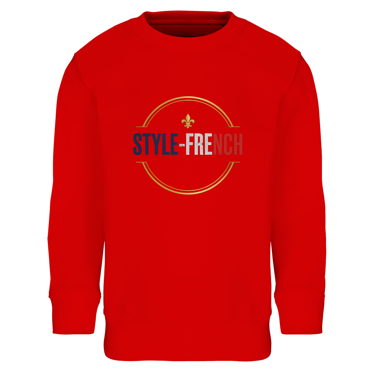 Sweat-shirt Fille 'La France dans mon Cœur' - Sweat Confortable Éco-Responsable