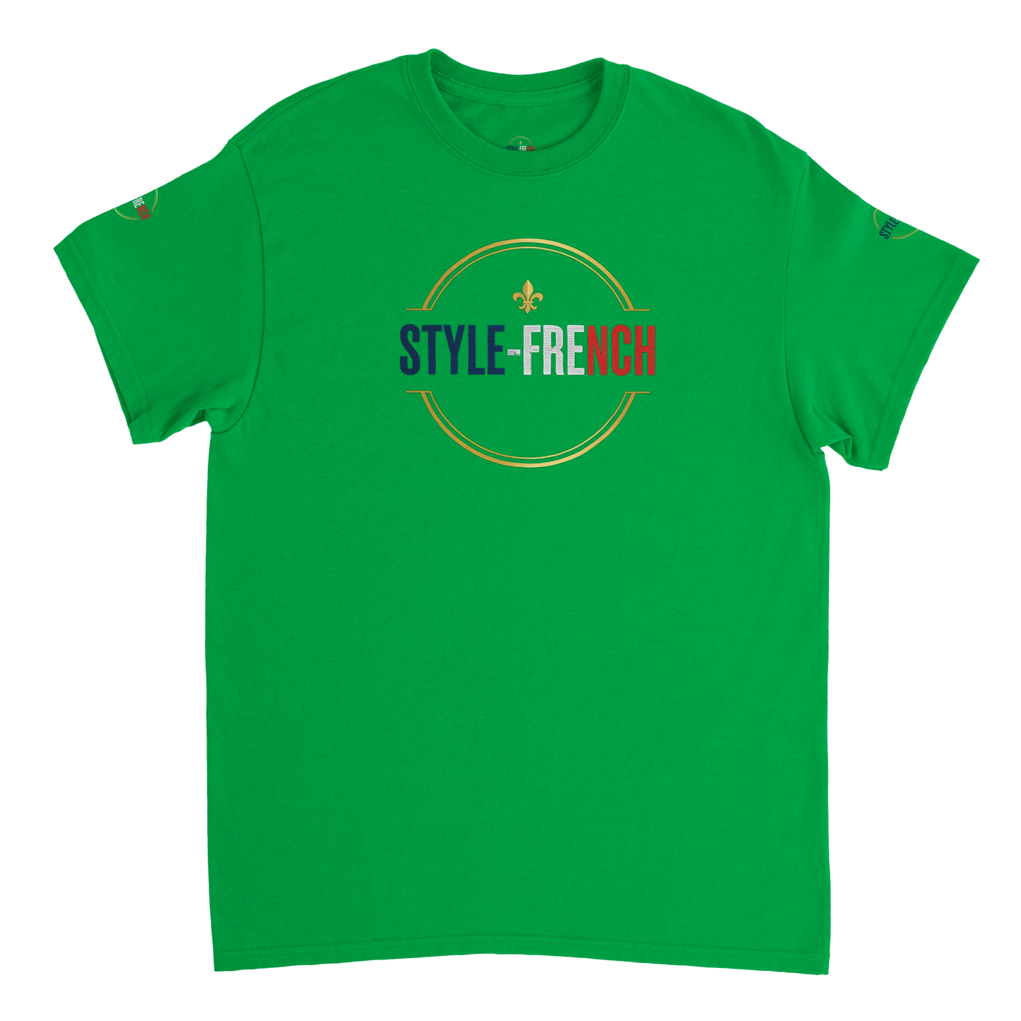 T-shirt Homme Œil de la République - Coton Épais à Coupe Classique