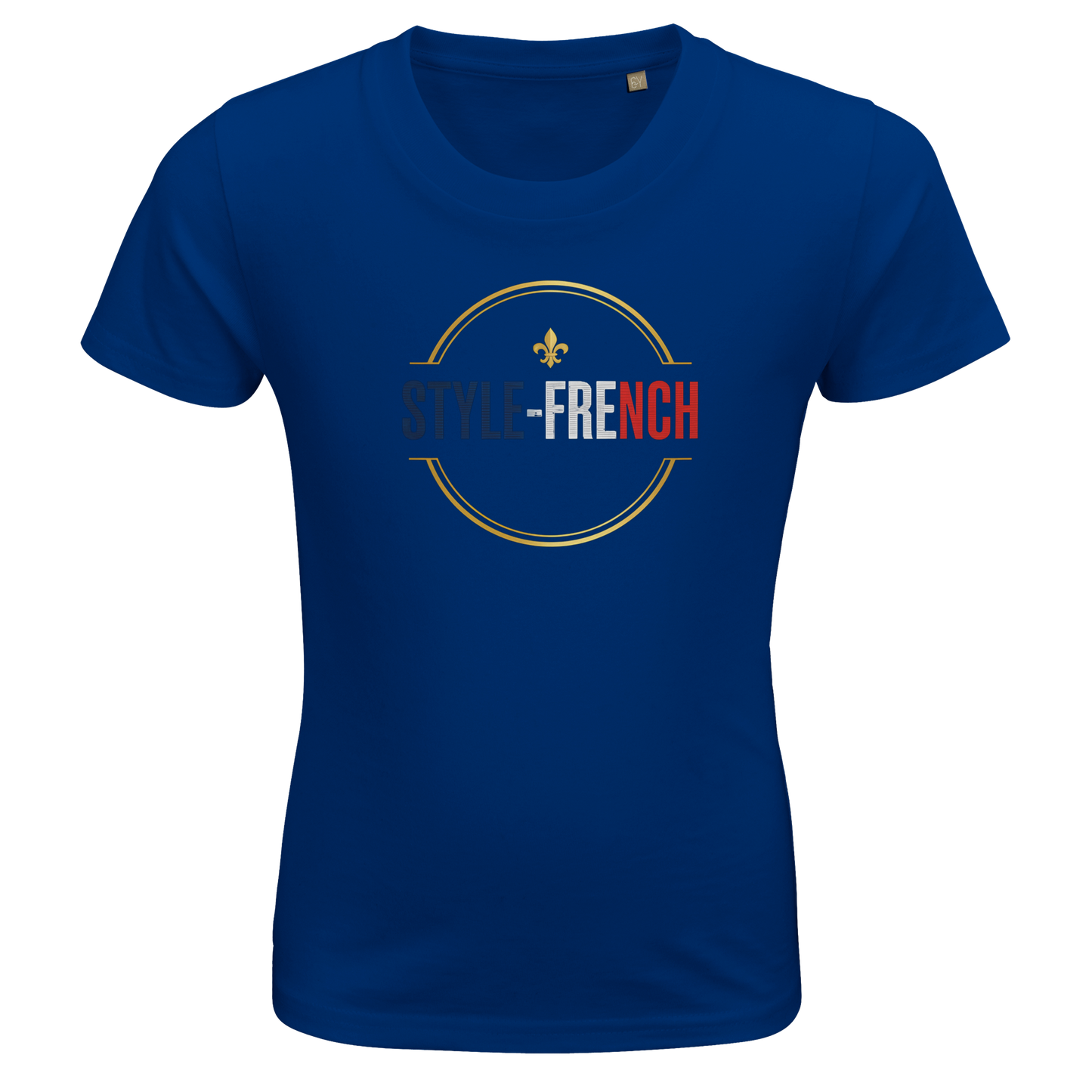 T-shirt Fille « Ma France je t'aime » - Coton Bio Premium