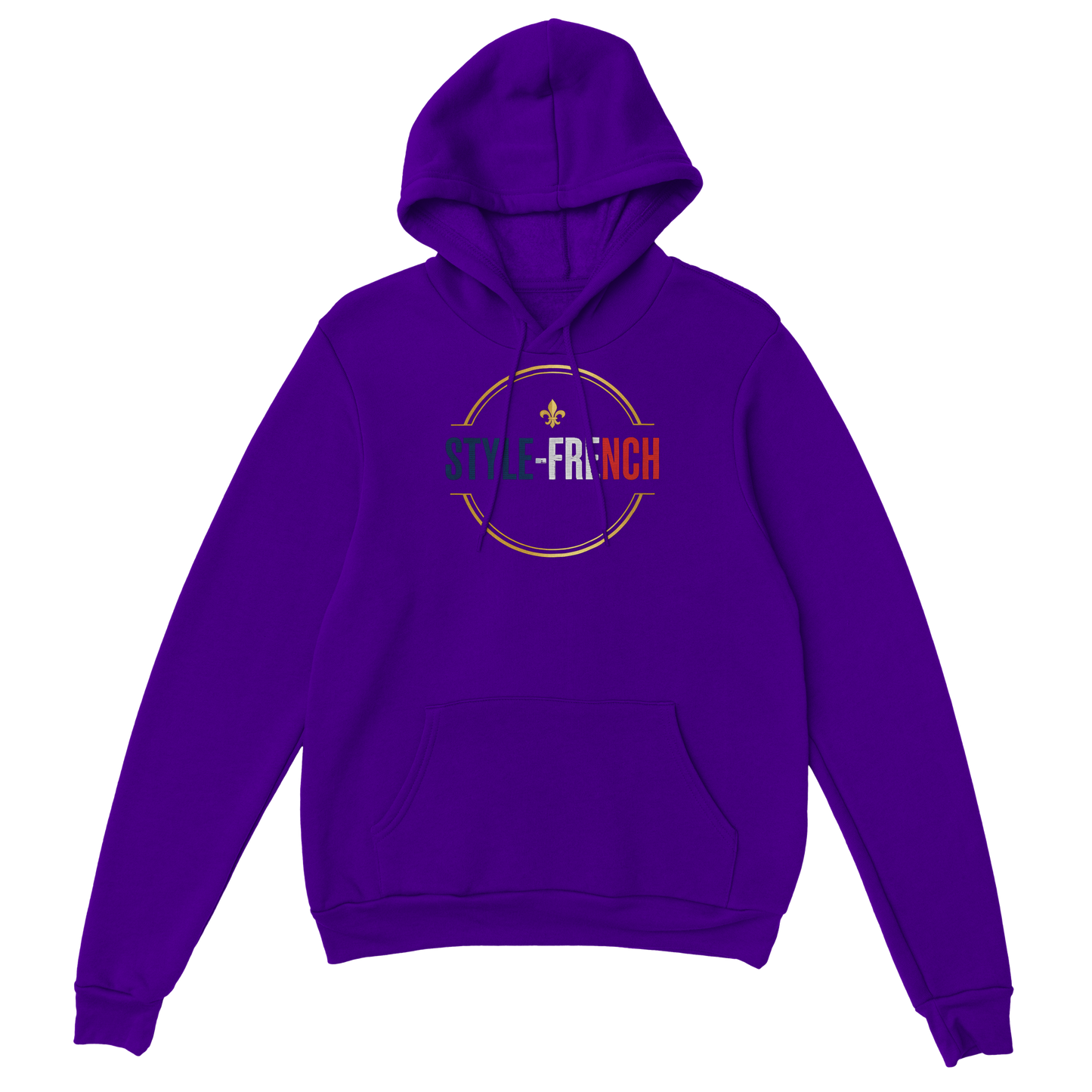 Sweat à Capuche Homme "Chauvin et Fier l'être" – Confort Premium et Design Patriotique