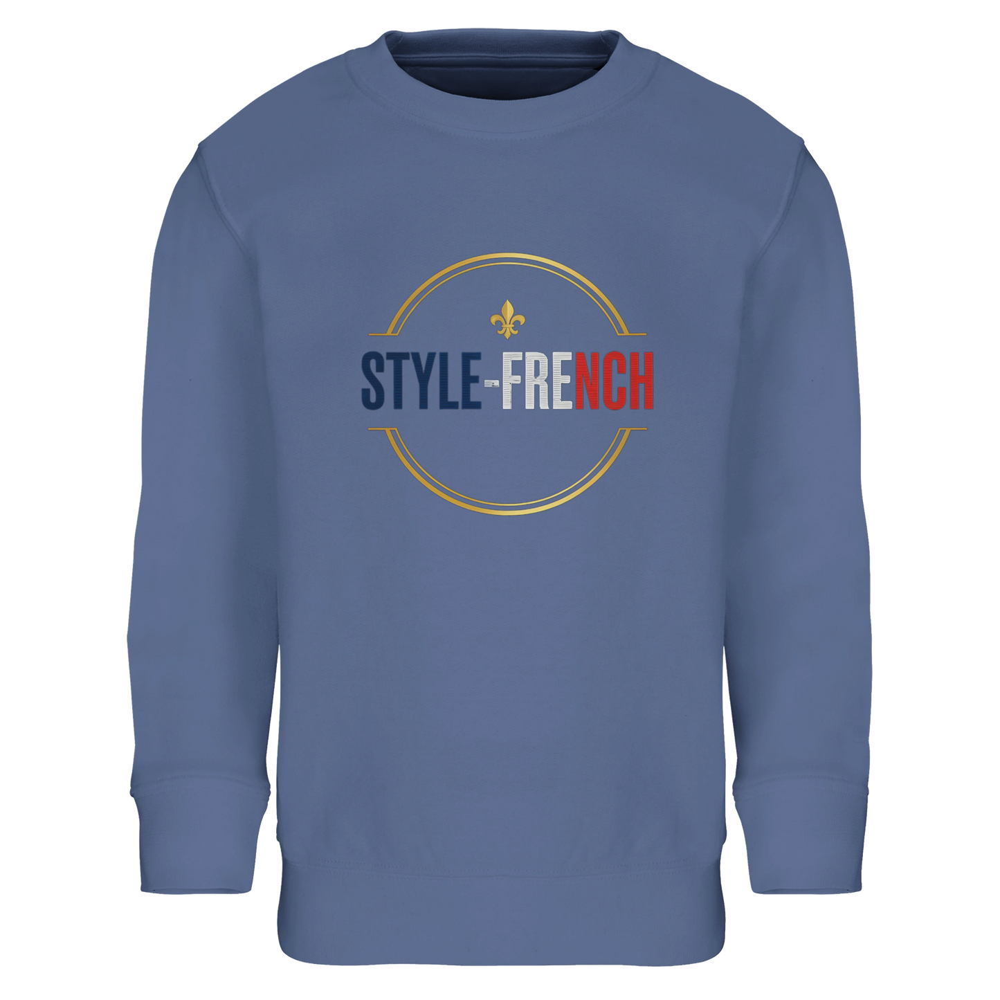 Sweat-shirt Enfant Éco-Responsable - Design Super Français