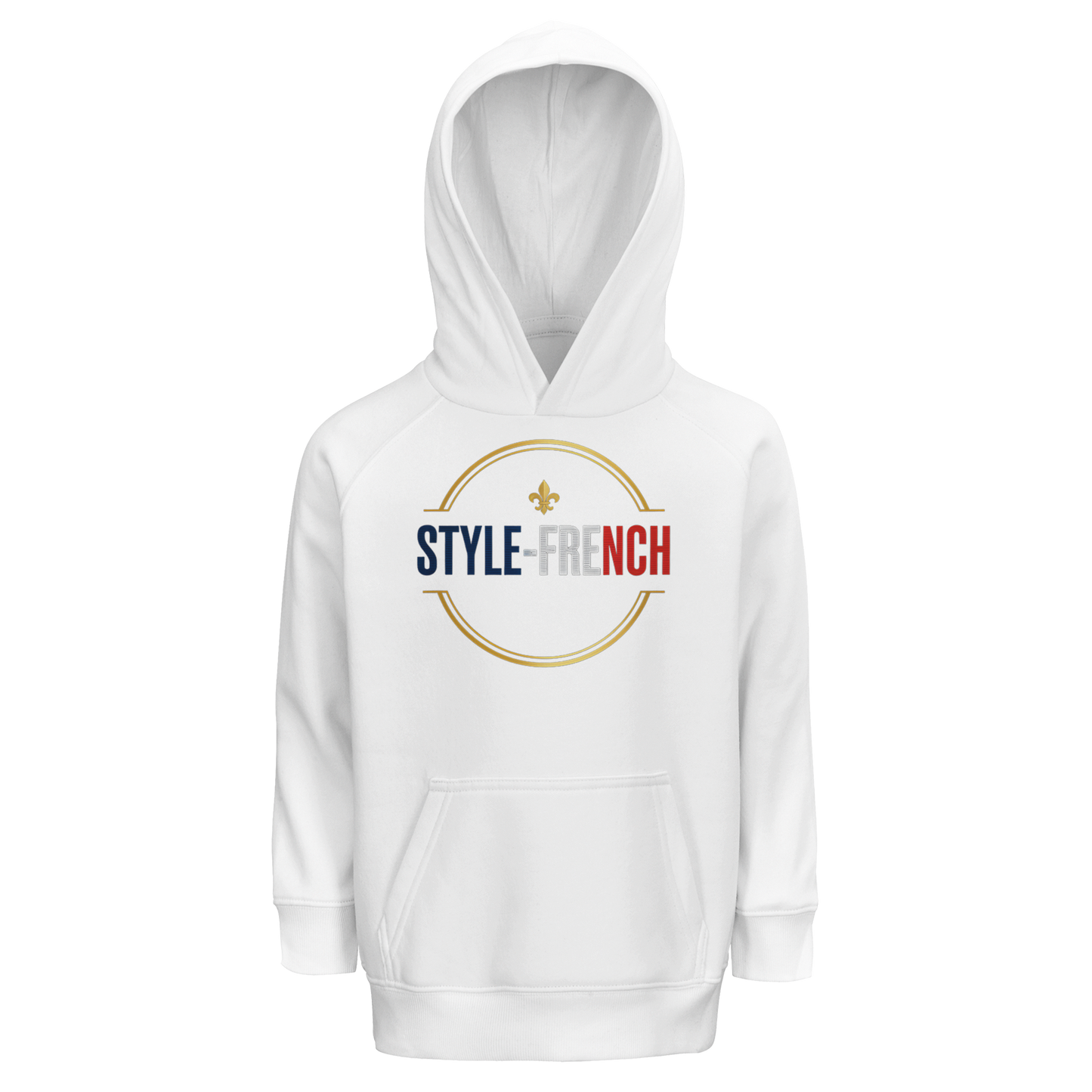Sweat à capuche fille 'Petite Chef Grand Talent' - Coton Bio