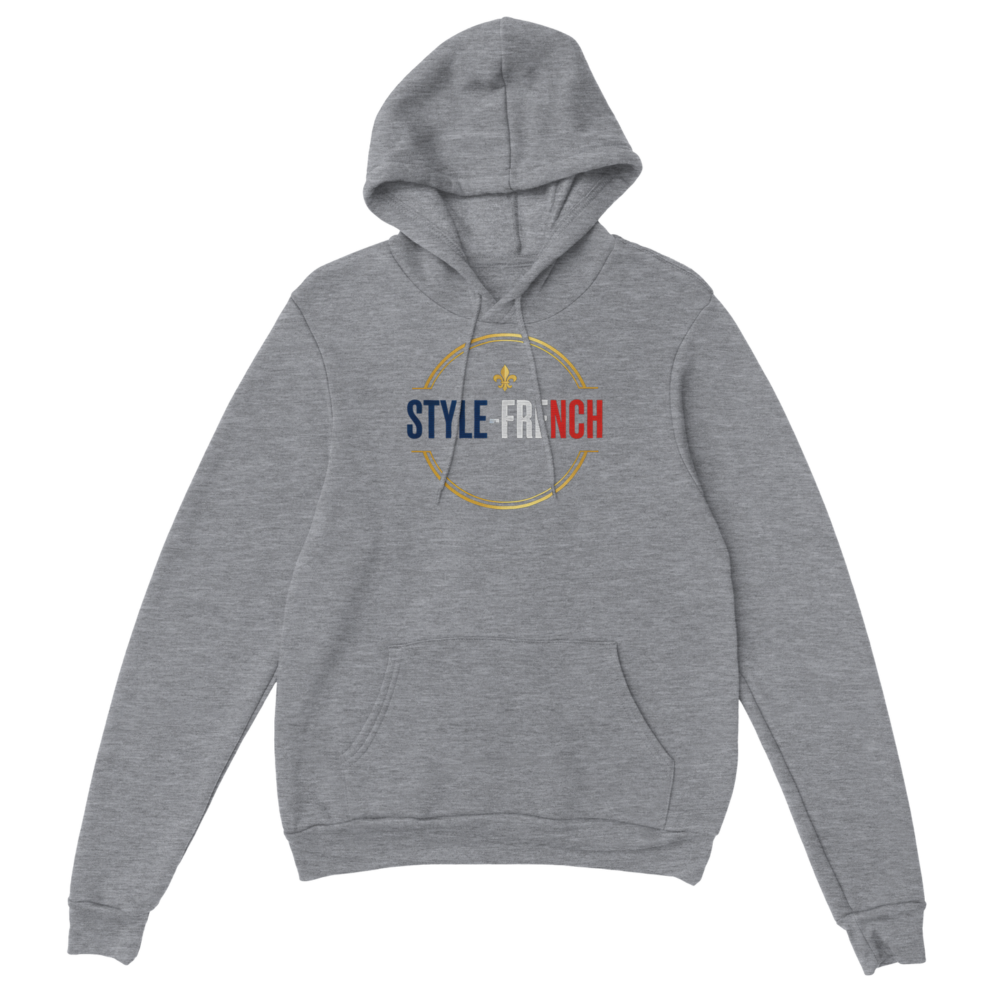 Sweat à Capuche Homme "Chauvin et Fier l'être" – Confort Premium et Design Patriotique
