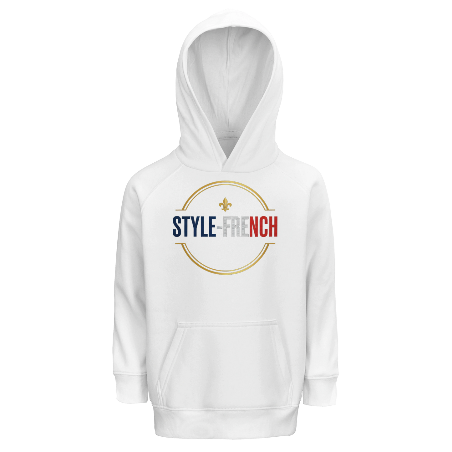 Sweat-shirt à Capuche Enfant - Design Super Français - Éco-responsable
