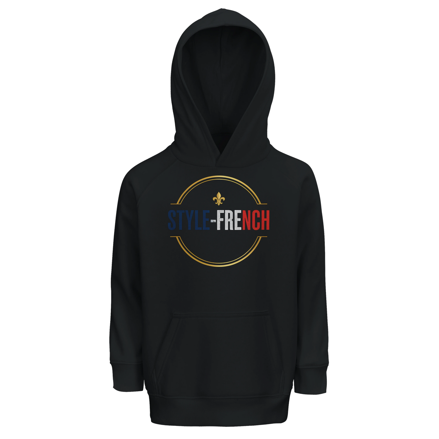 Sweat-shirt à Capuche Enfant - Design Super Français - Éco-responsable