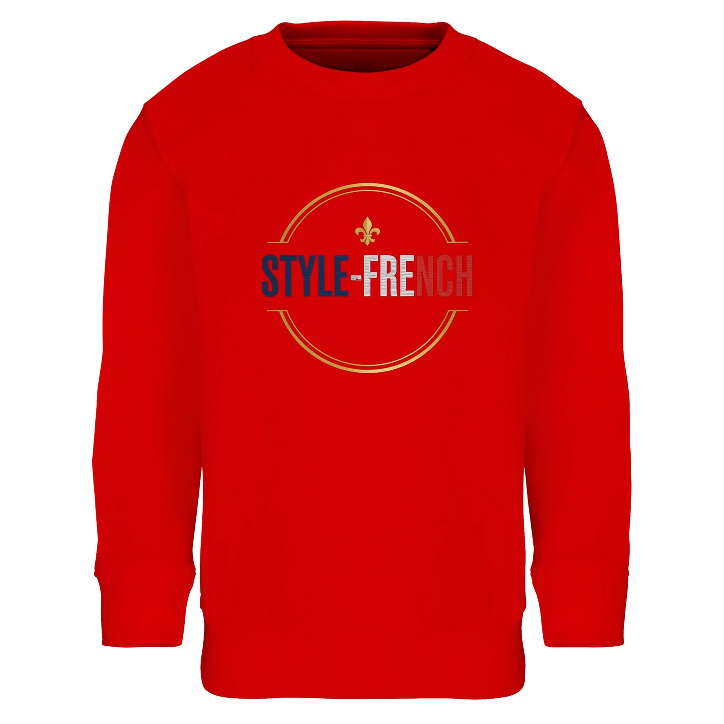 Sweat-shirt Enfant Éco-Responsable - Design Super Français