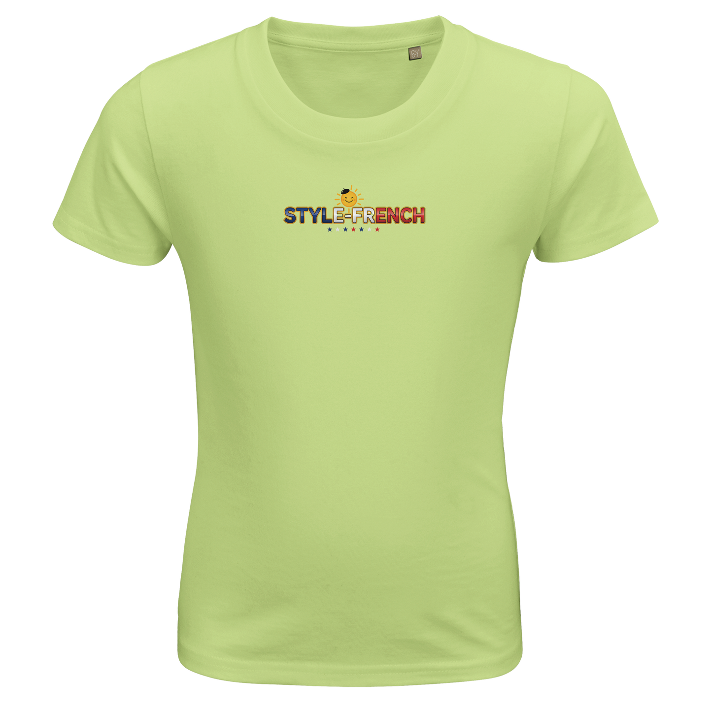 Organic slim-fit T-shirt for boys Little Knight of France | SOL'S Pioneer Kids 03578