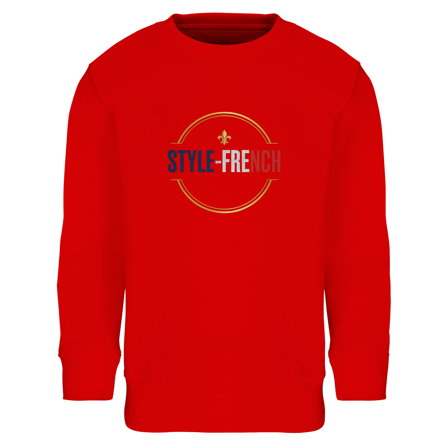 Sweat-shirt Garçon Petit Patriote - Coton Recyclé Confortable