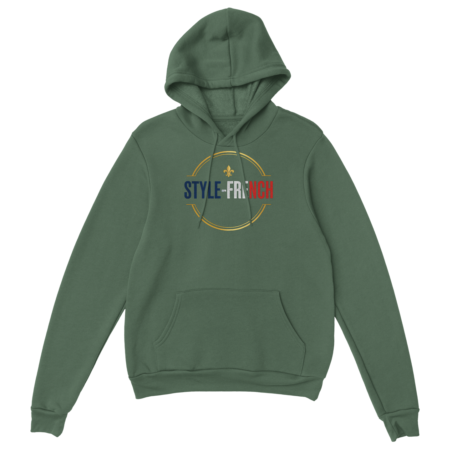Sweat à Capuche Homme "Chauvin et Fier l'être" – Confort Premium et Design Patriotique