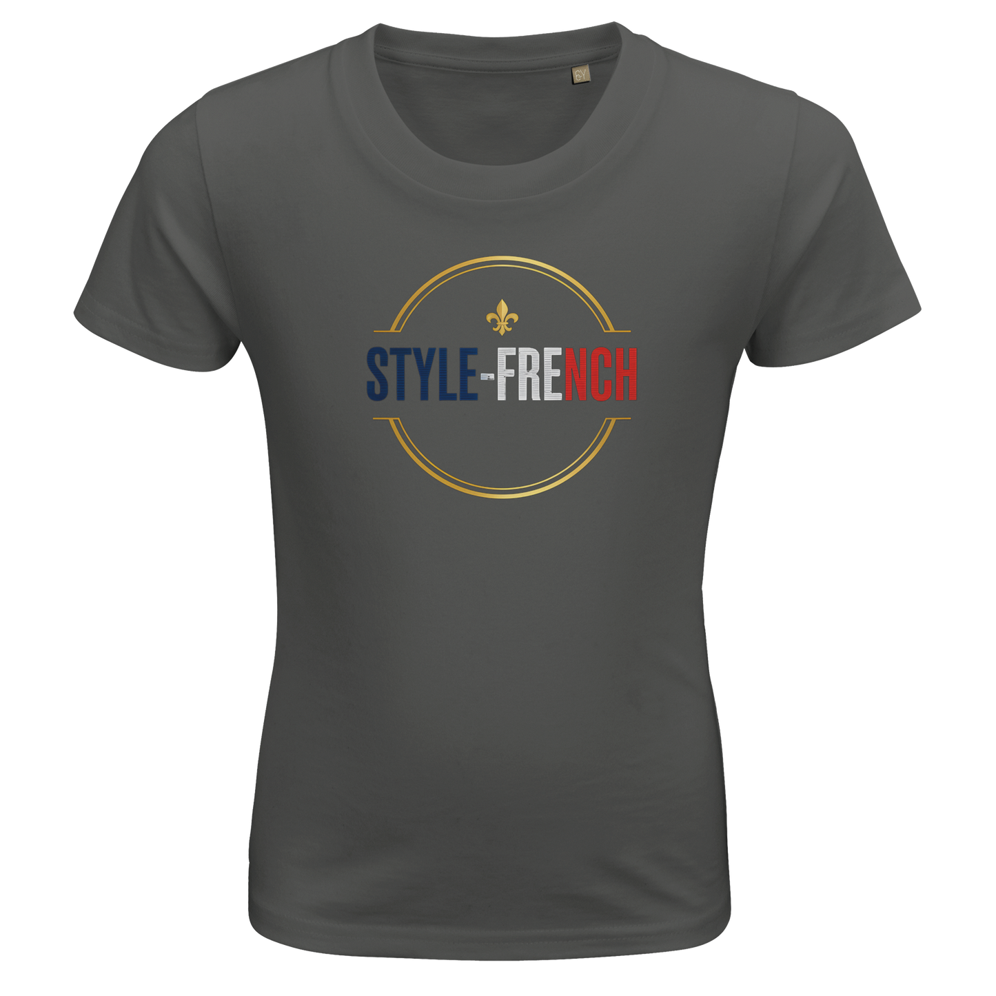 T-shirt Fille « Ma France je t'aime » - Coton Bio Premium