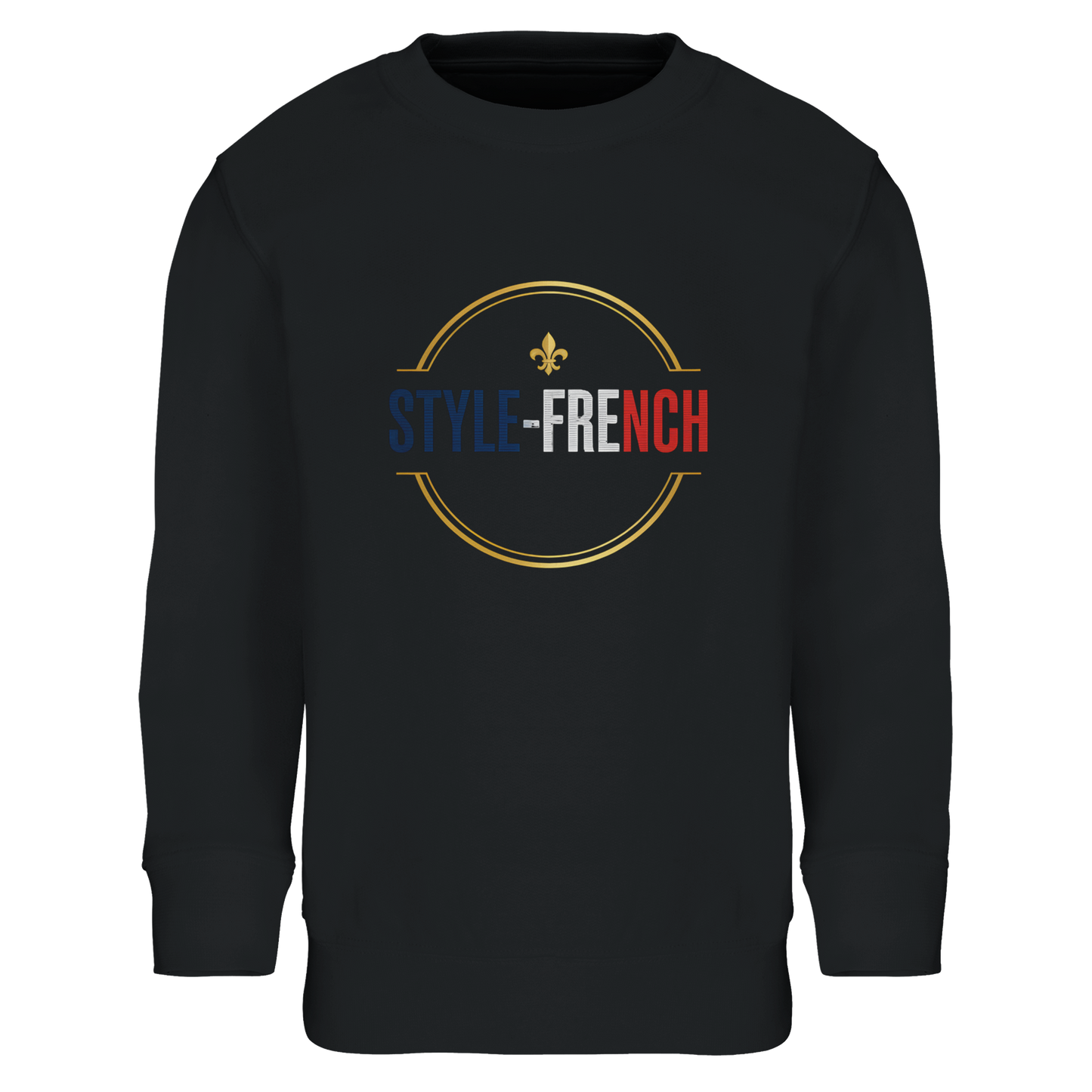 Sweat-shirt Fille 'La France dans mon Cœur' - Sweat Confortable Éco-Responsable