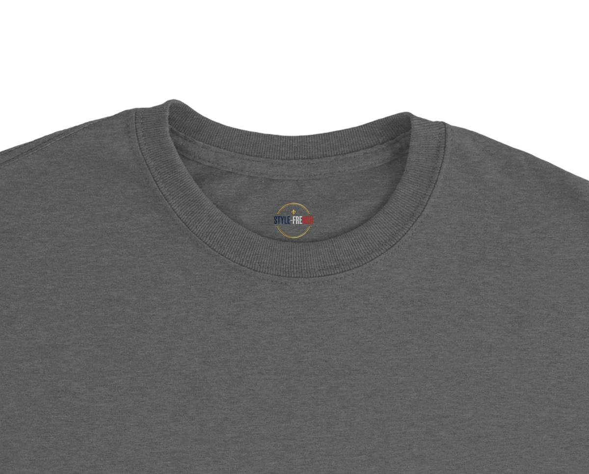 T-shirt Femme Marianne – Coton Épais Coupe Classique