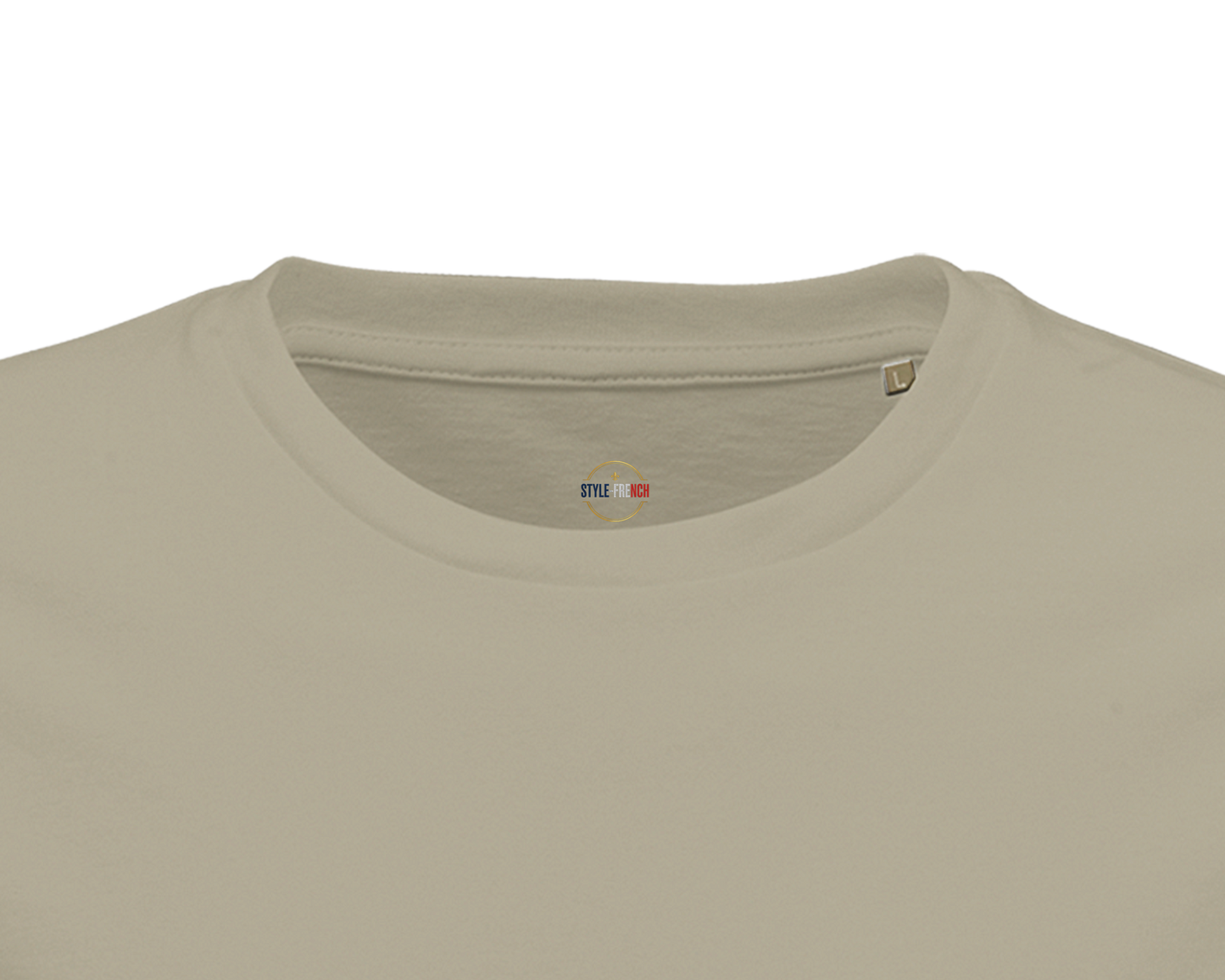T-Shirt Homme de France – Coton Bio Premium à Col Rond