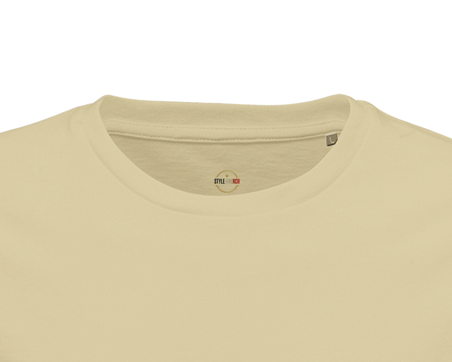 T-Shirt Homme de France – Coton Bio Premium à Col Rond