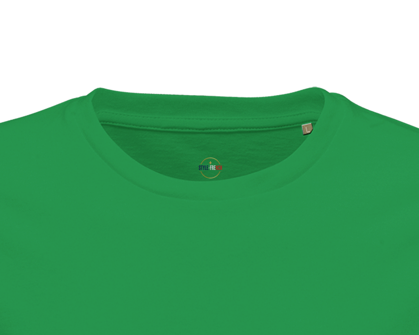 T-Shirt Homme de France – Coton Bio Premium à Col Rond