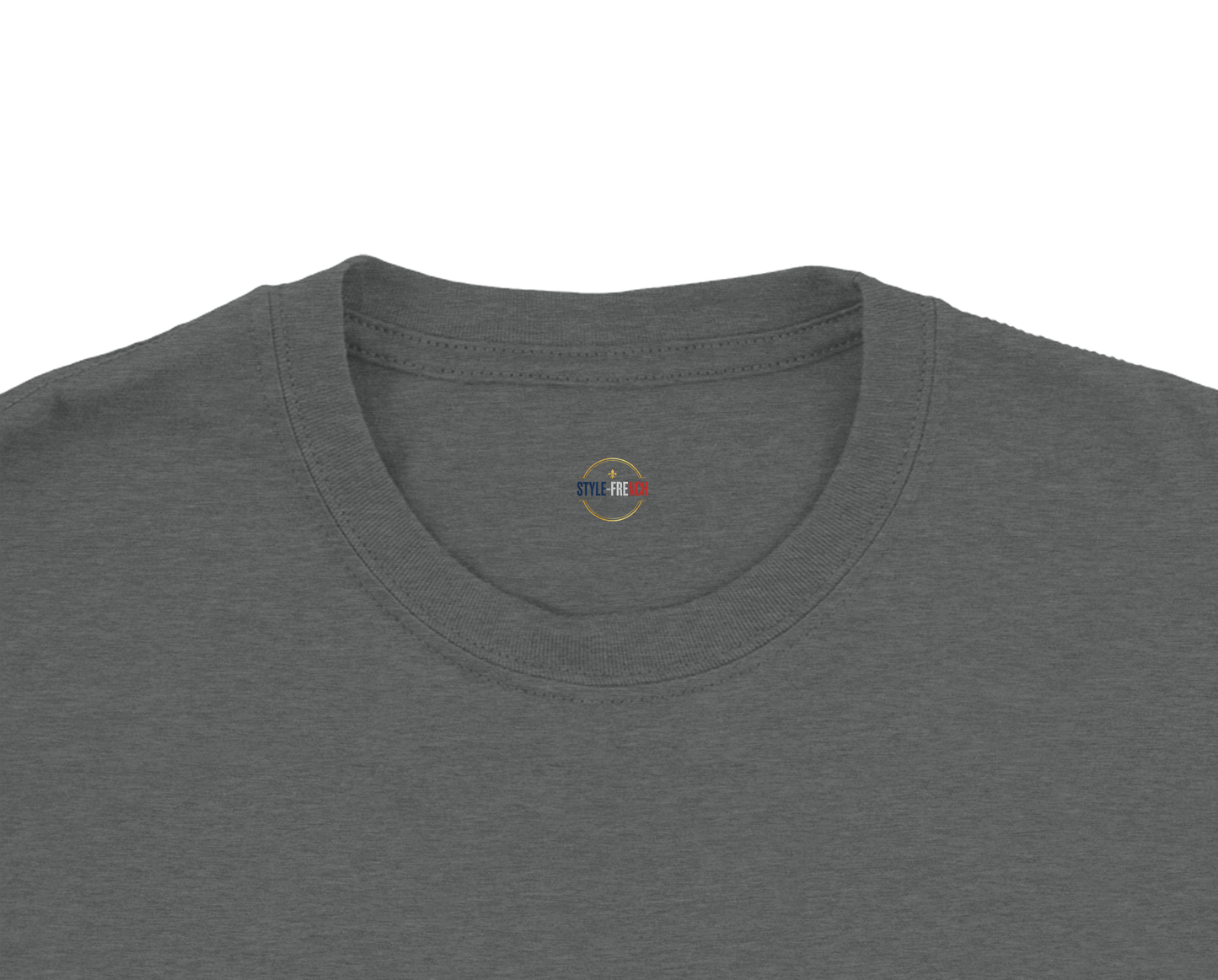 T-shirt Homme 'Vive la France' – Coton Premium, Coupe Classique