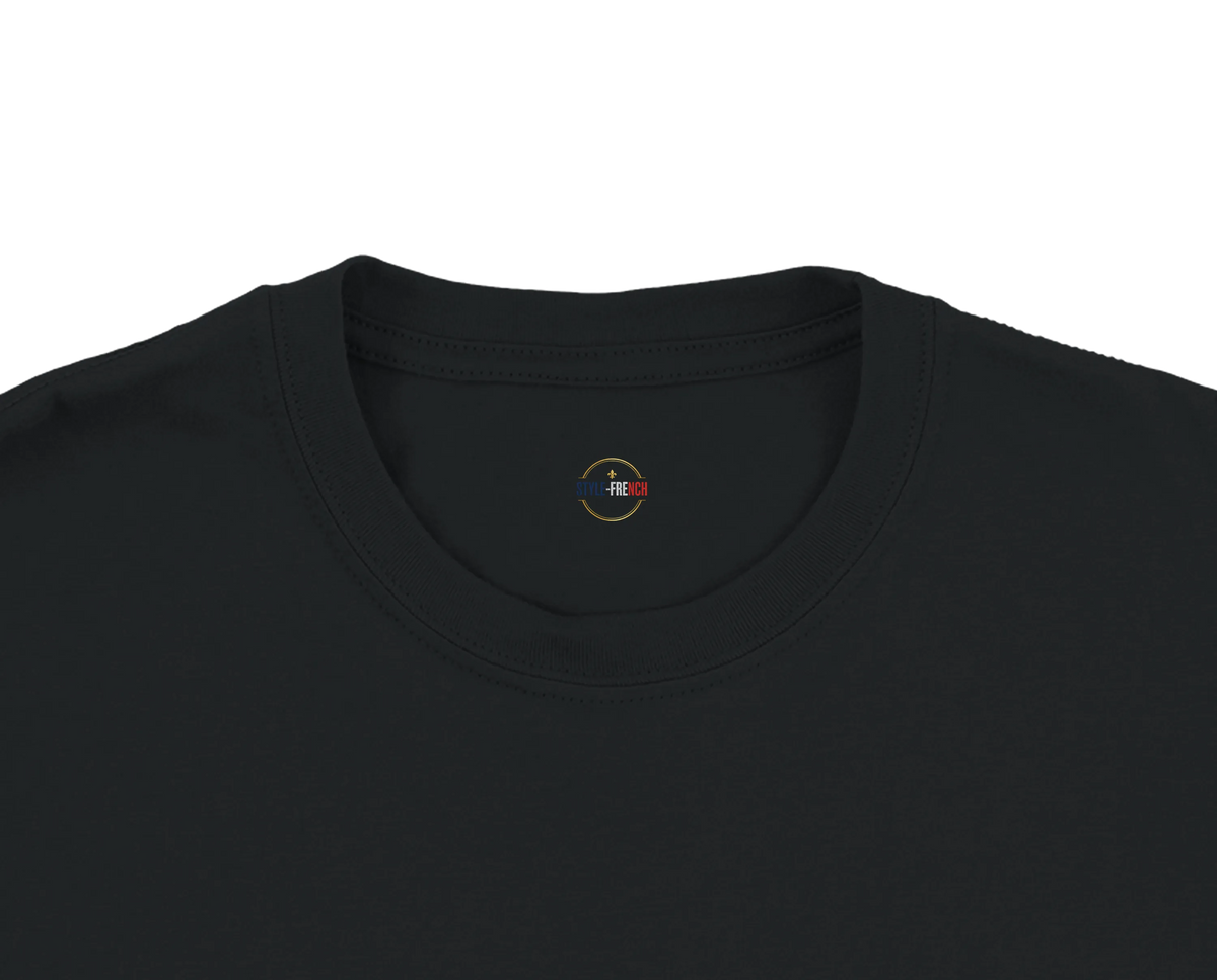 T-shirt Homme 'Vive la France' – Coton Premium, Coupe Classique