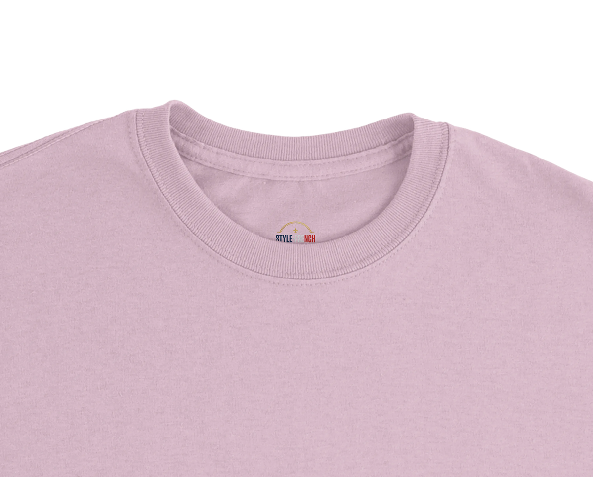 T-Shirt Femme Rose Cathédrale | Gildan 5000 Coton Épais