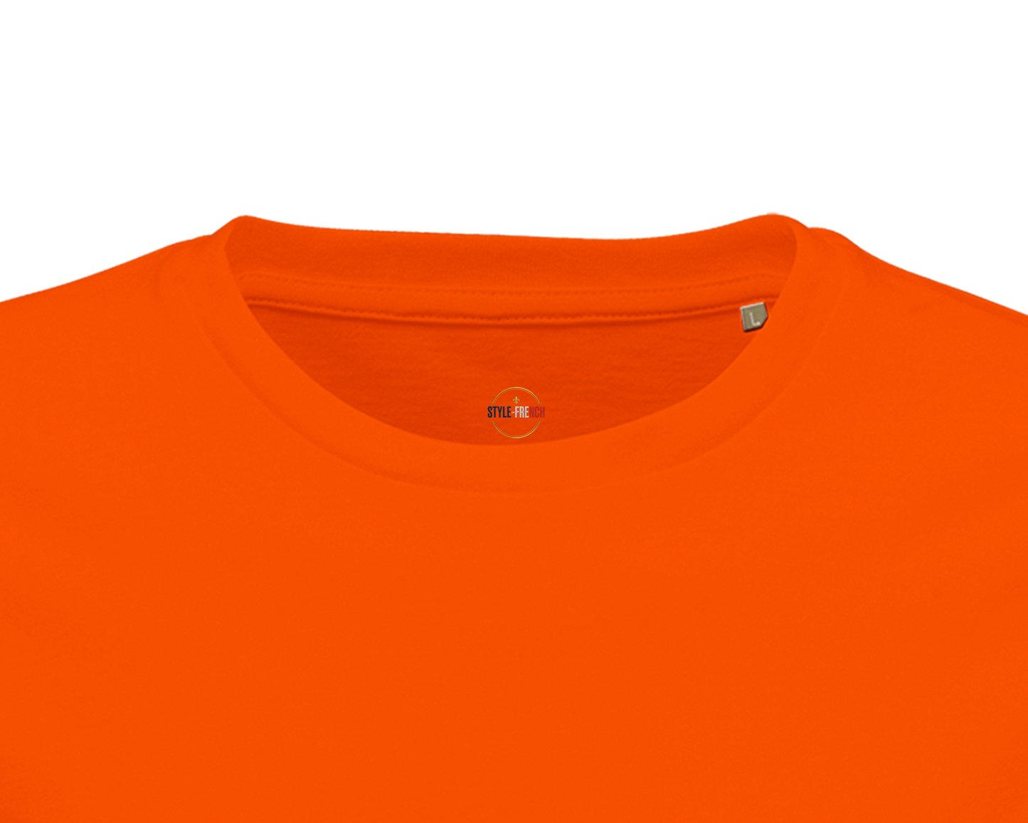 T-Shirt Homme de France – Coton Bio Premium à Col Rond