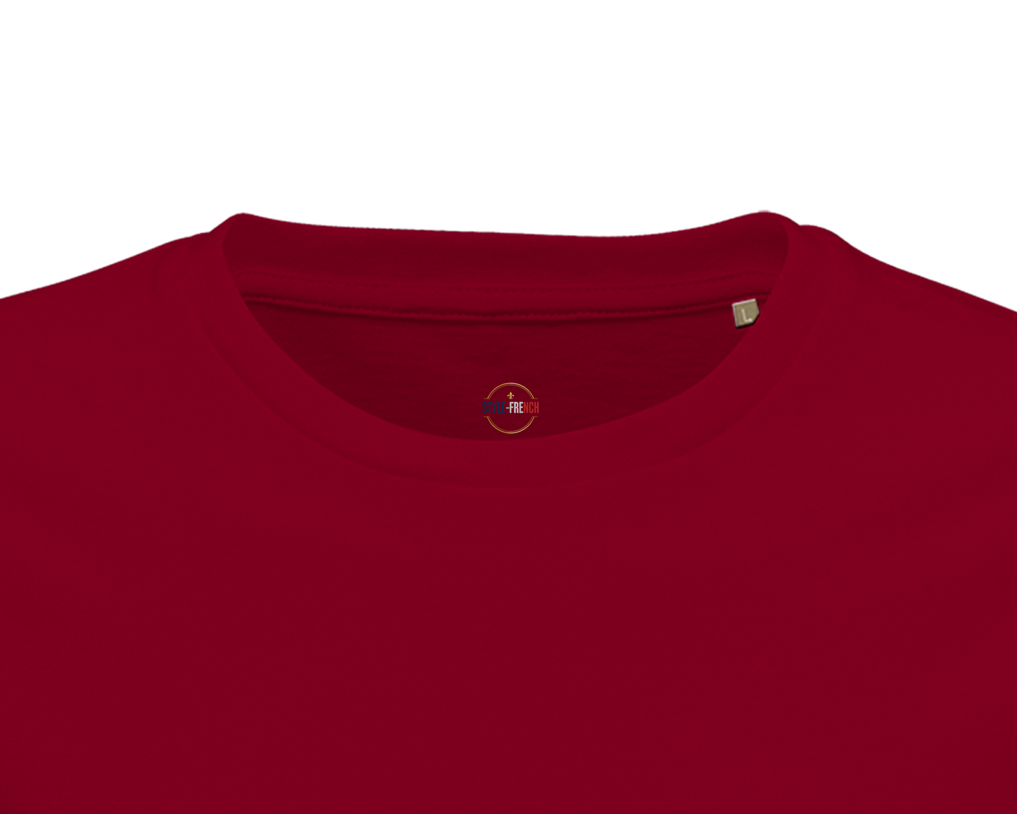 T-Shirt Homme de France – Coton Bio Premium à Col Rond