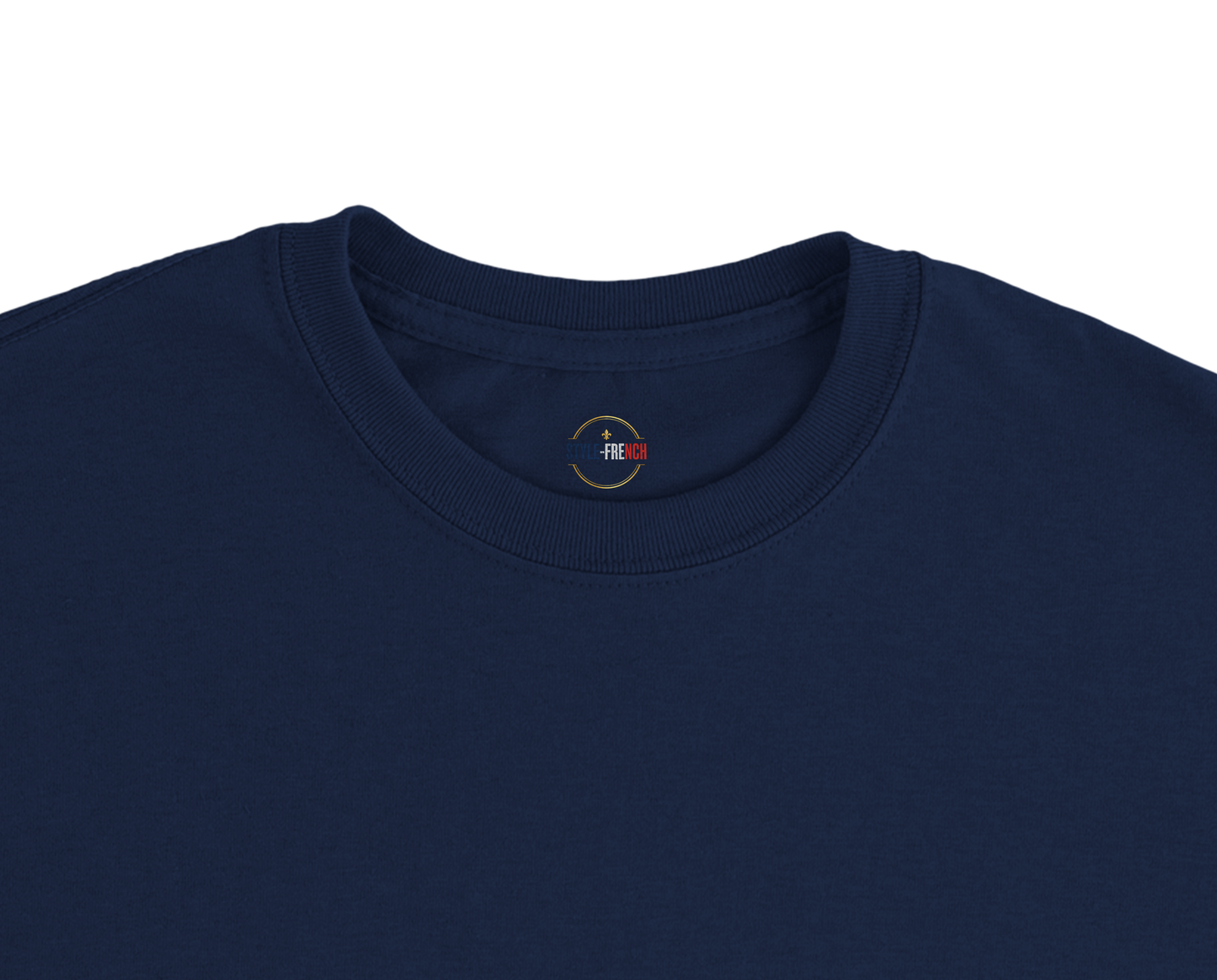 T-Shirt Premium 'Né en France' – Coton Épais à Coupe Classique