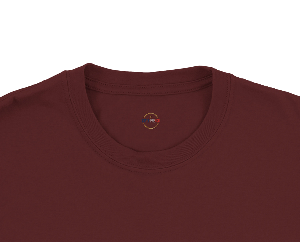 T-shirt Homme 'Vive la France' – Coton Premium, Coupe Classique