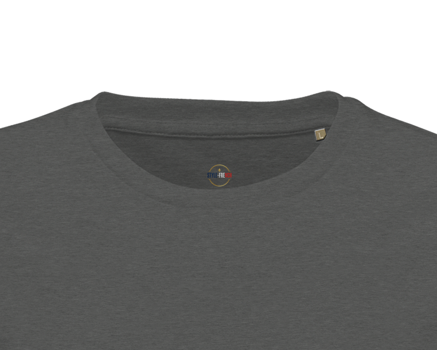T-Shirt Homme de France – Coton Bio Premium à Col Rond