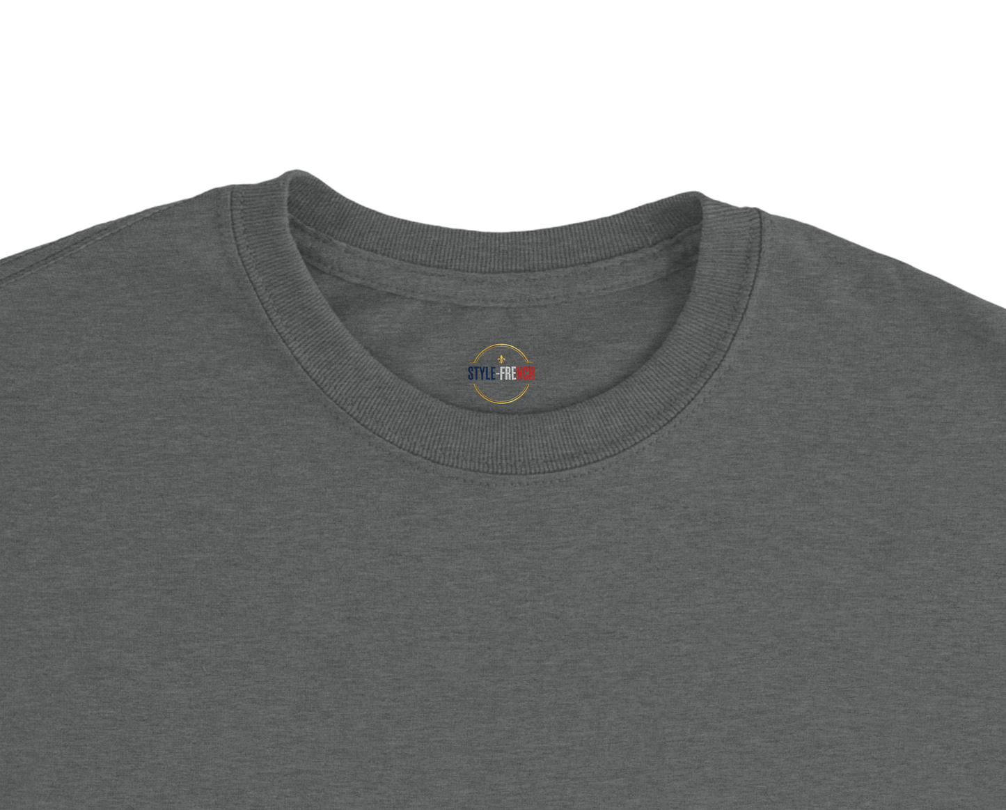 T-Shirt Premium 'Né en France' – Coton Épais à Coupe Classique