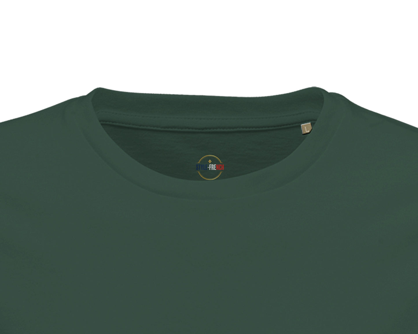 T-shirt Homme Cocorico - Coton Bio Premium à Col Rond
