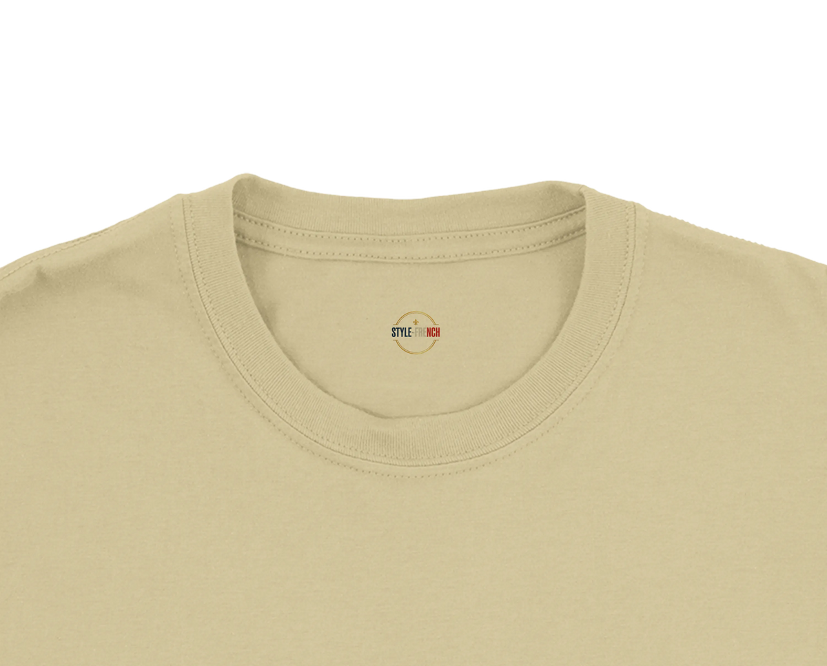 T-shirt Homme 'Vive la France' – Coton Premium, Coupe Classique