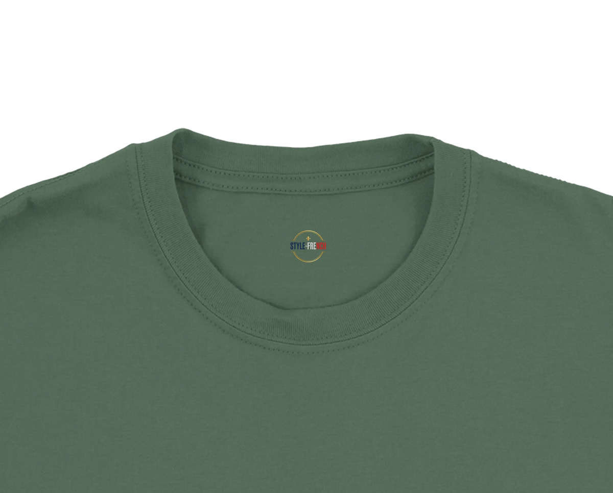 T-shirt Homme 'Vive la France' – Coton Premium, Coupe Classique