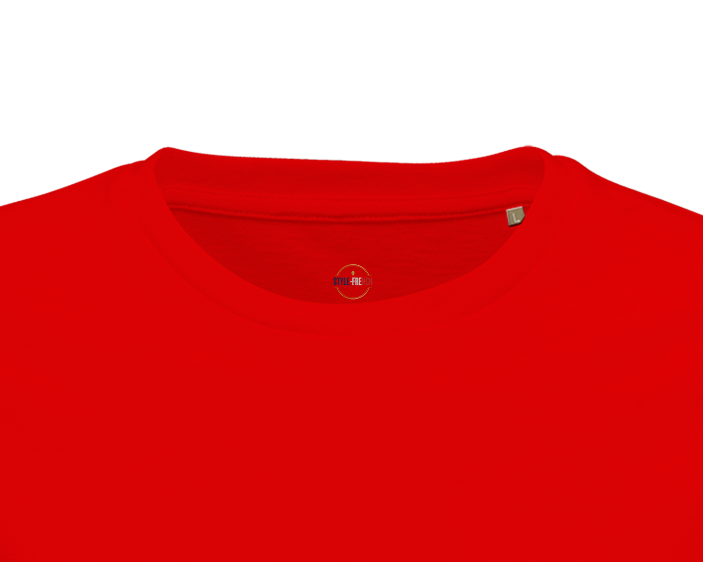 T-Shirt Homme de France – Coton Bio Premium à Col Rond