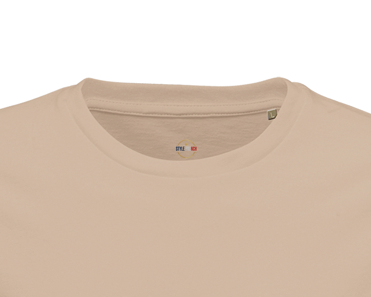 T-Shirt Homme de France – Coton Bio Premium à Col Rond